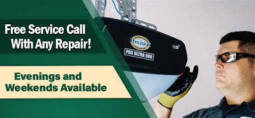 Free Service Call with Garage Door Repair